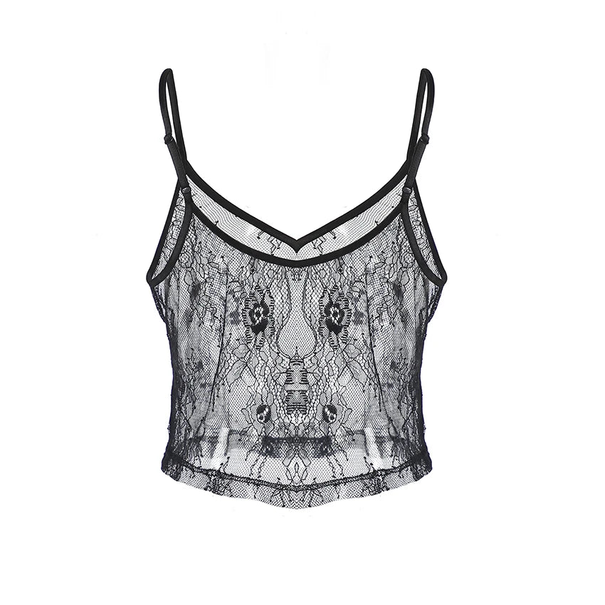 Sexy Lace Crop Top