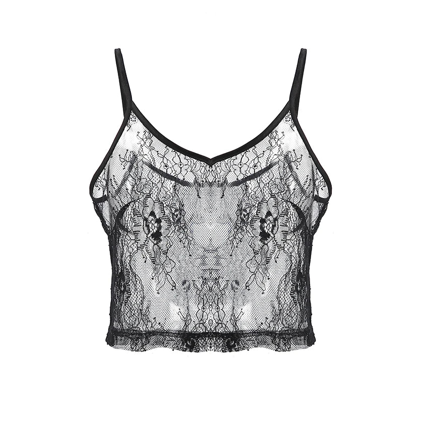 Sexy Lace Crop Top