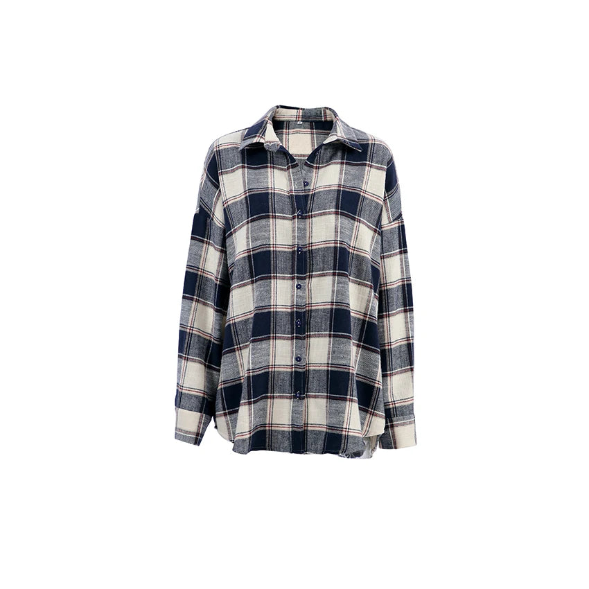 Vintage Plaid Long Sleeve