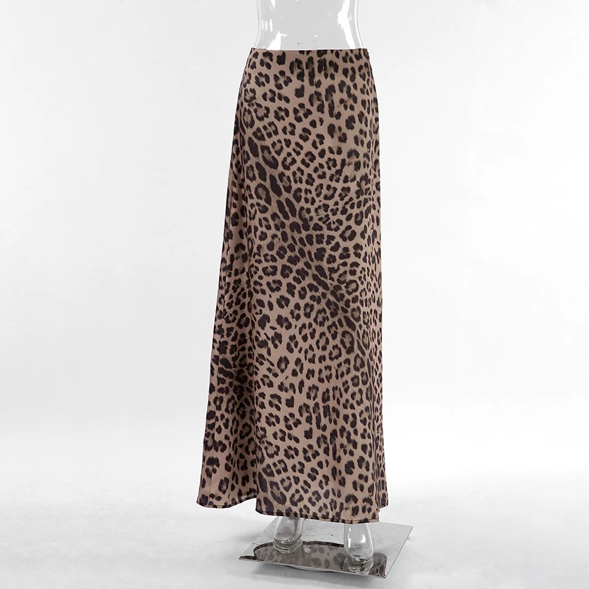 Vintage Leopard Print Dress